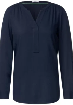 Long Blouse In Unifarbe