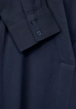 Long Blouse In Unifarbe
