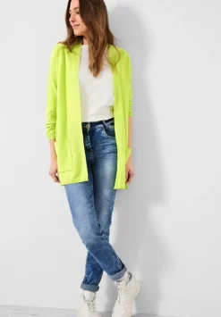 Long Cardigan Mit Taschen