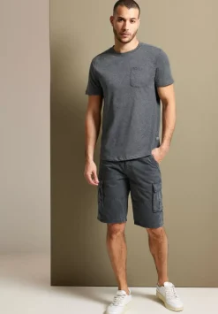 Long T-Shirt Mit Brusttasche
