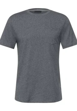 Long T-Shirt Mit Brusttasche