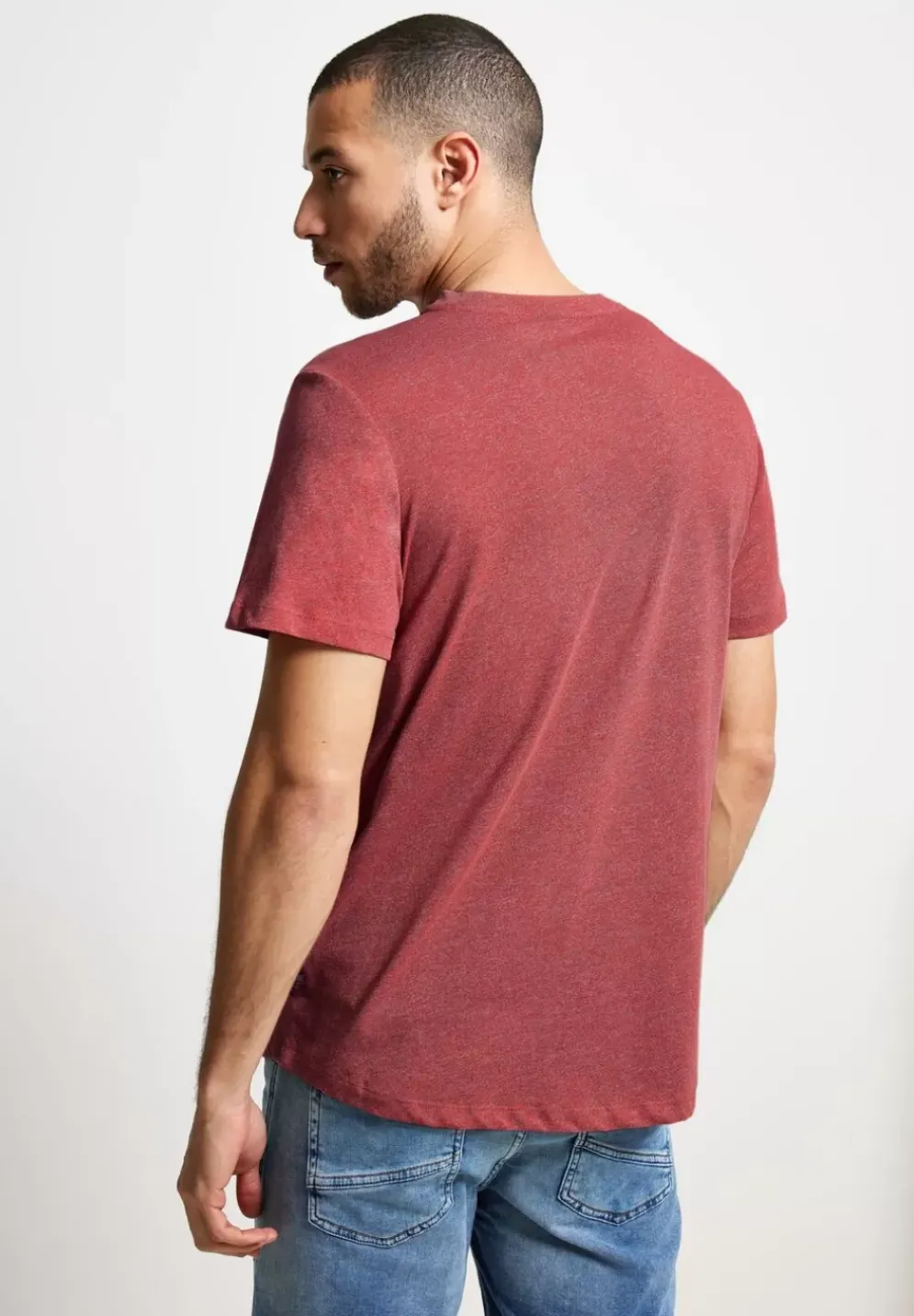 Long T-Shirt Mit Brusttasche