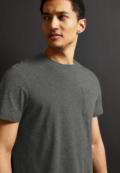 Long T-Shirt Mit Brusttasche
