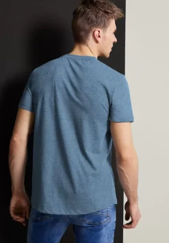 Long T-Shirt Mit Brusttasche