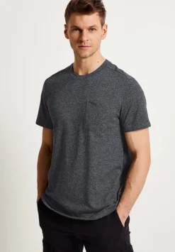 Long T-Shirt Mit Brusttasche