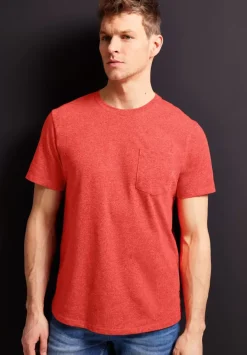 Long T-Shirt Mit Brusttasche