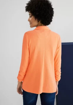 Longblazer Mit Raffung