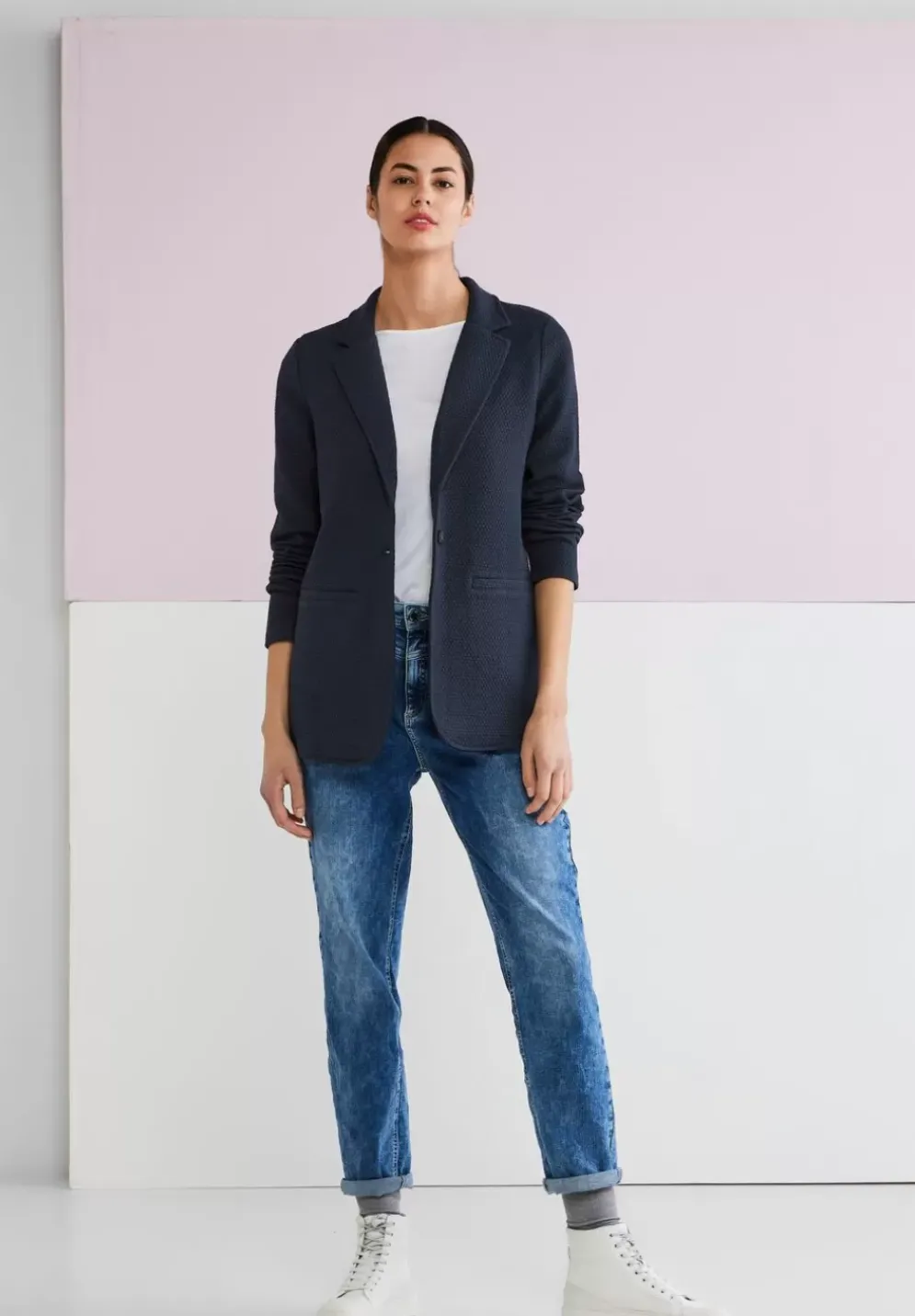 Longblazer Mit Struktur