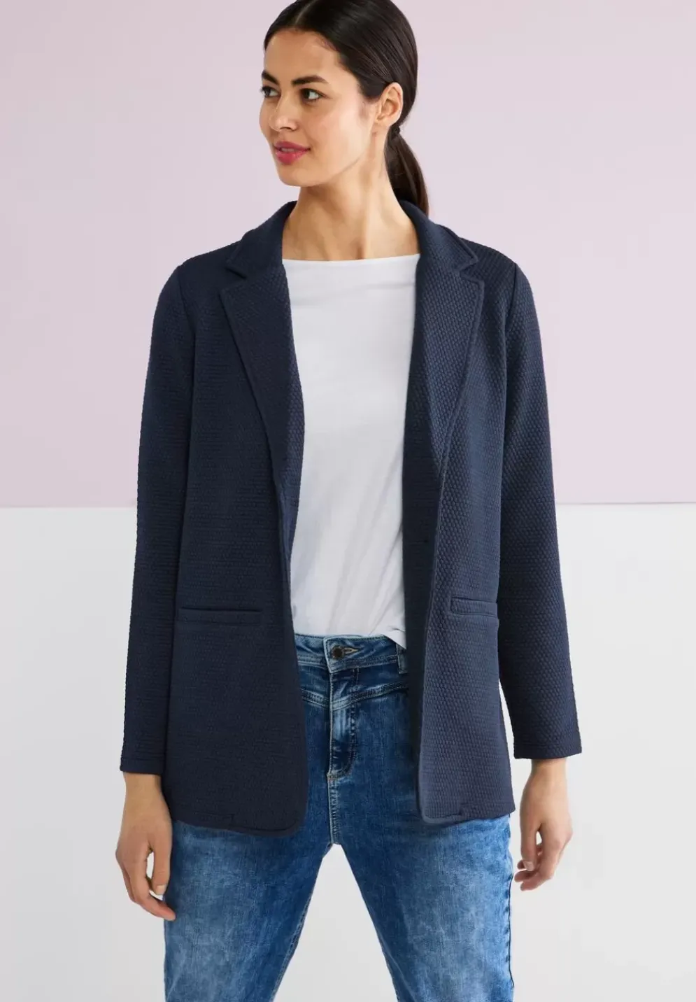 Longblazer Mit Struktur