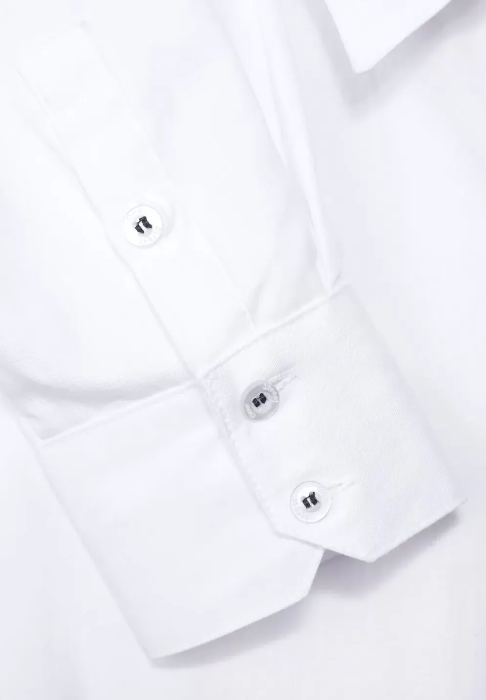 Longbluse In Unifarbe