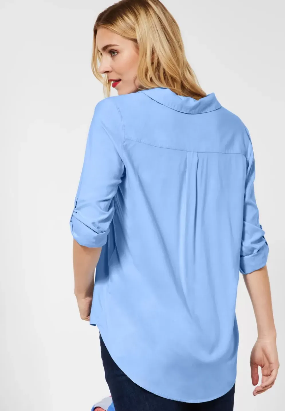 Longbluse In Viskose
