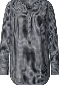 Longbluse Mit Allover Print