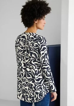 Longbluse Mit Alloverprint