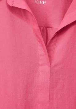 Longbluse Mit Hemdkragen