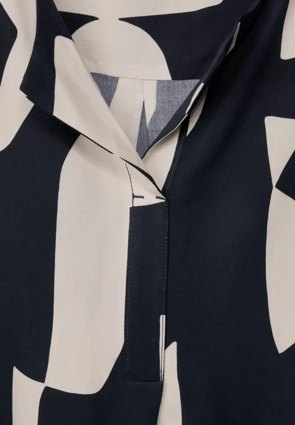 Longbluse Mit Kellerfalte