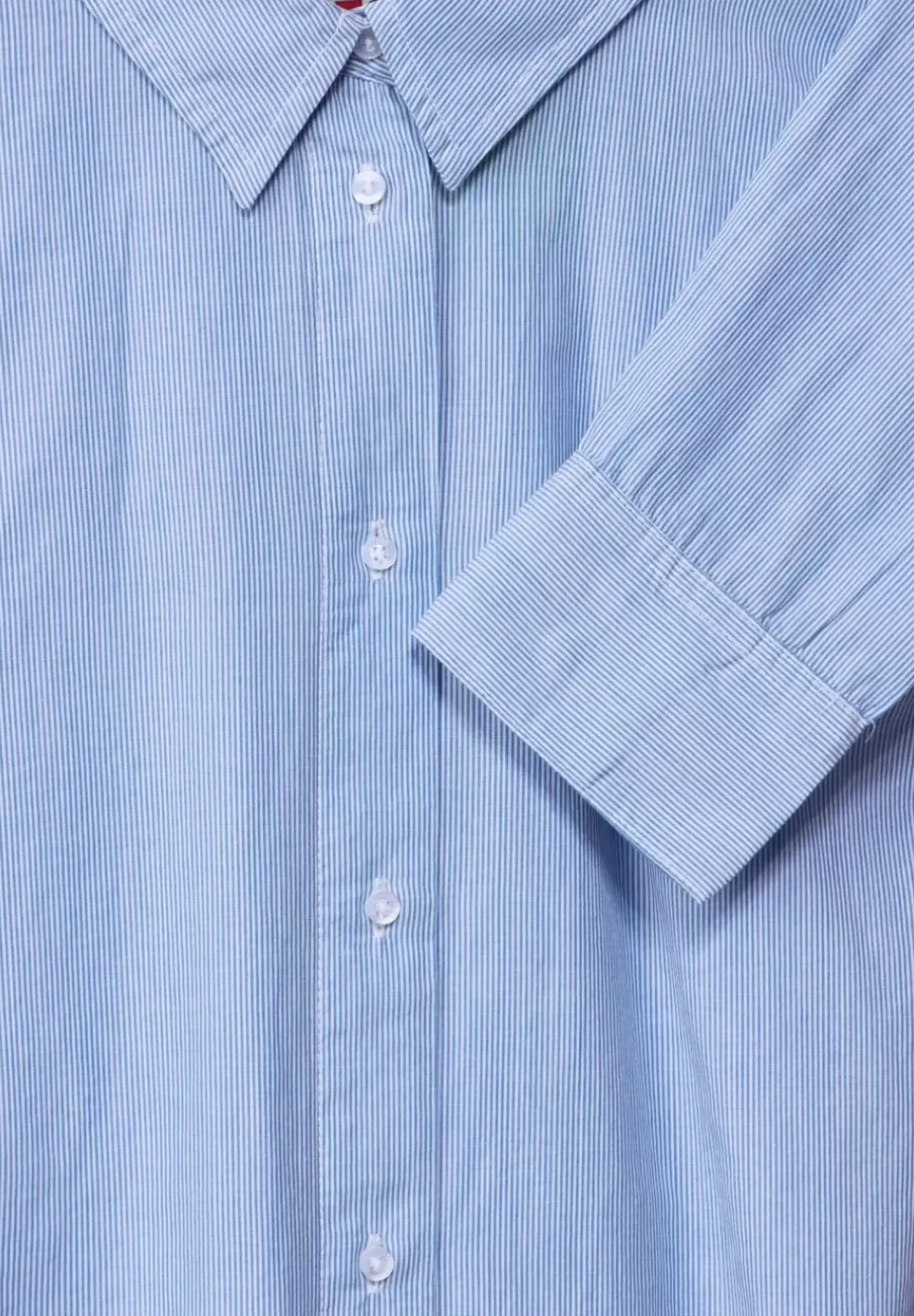 Longbluse Mit Knopfleiste