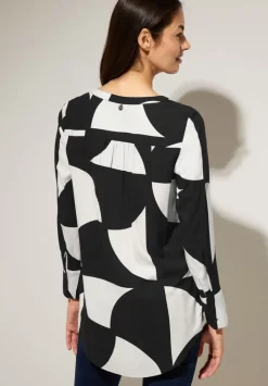 Longbluse Mit Print