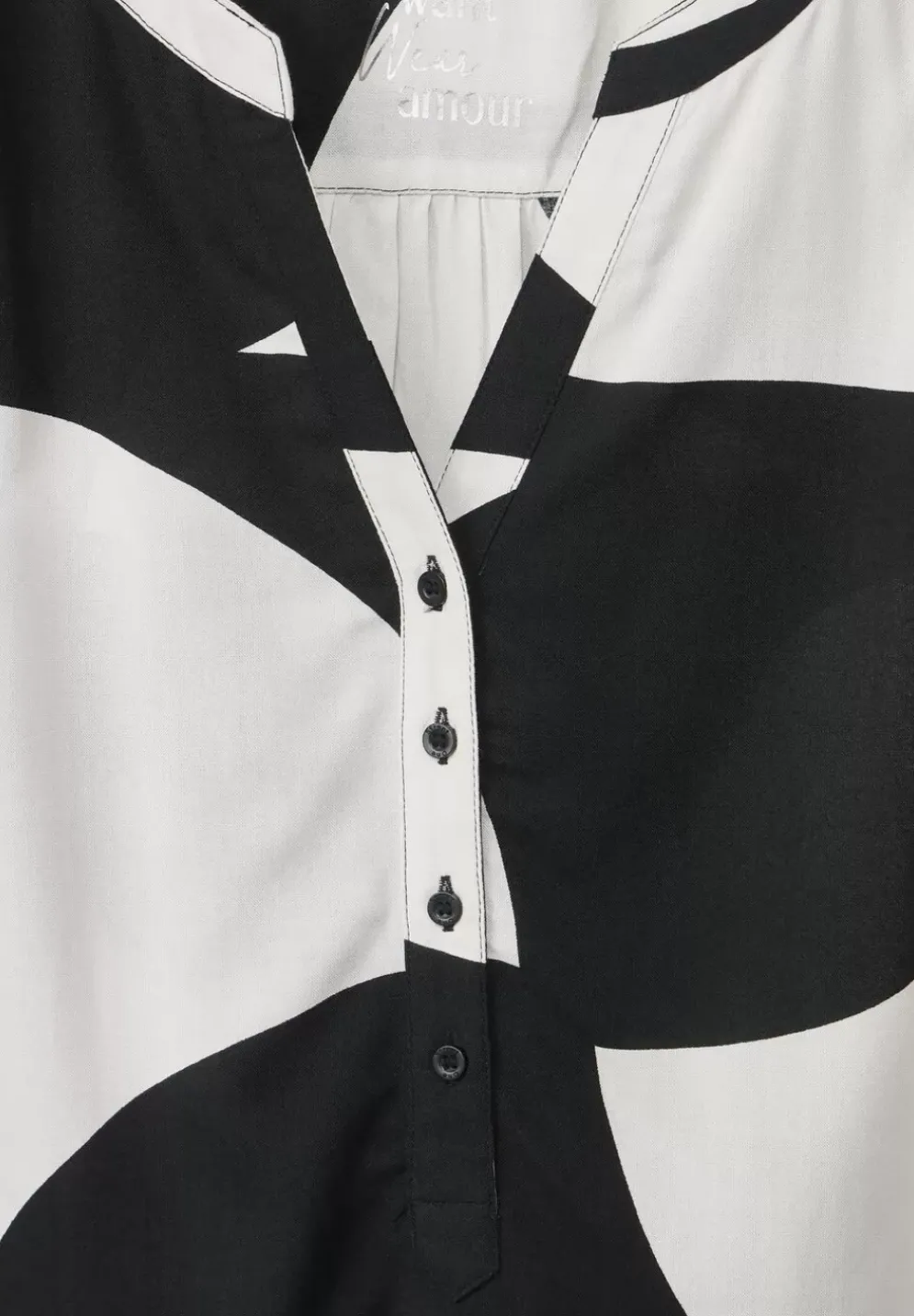 Longbluse Mit Print