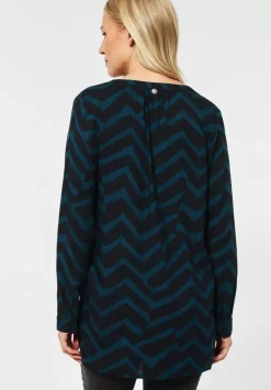 Longbluse Mit Print