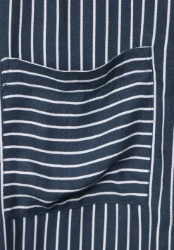 Longbluse Mit Streifenmuster