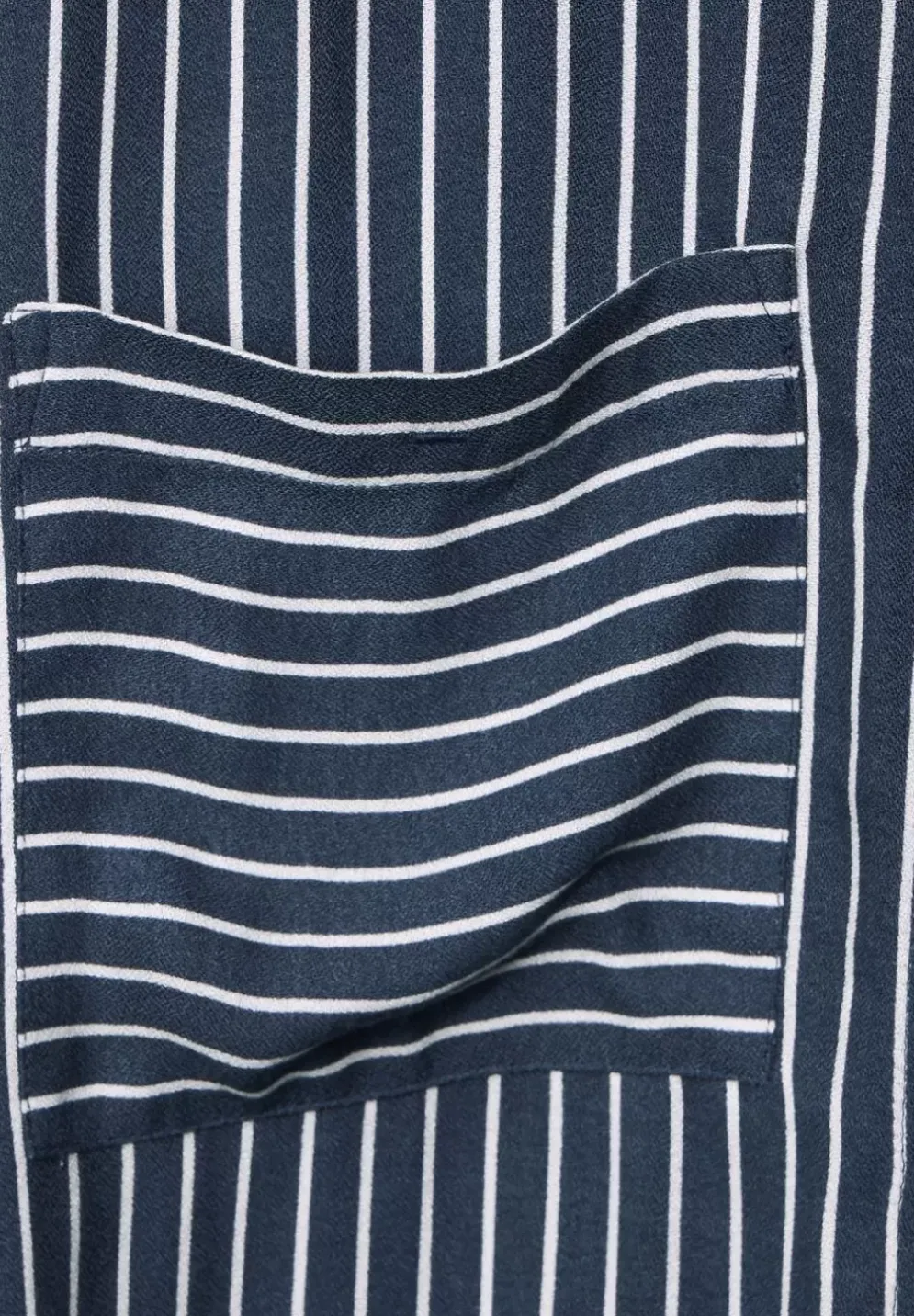 Longbluse Mit Streifenmuster