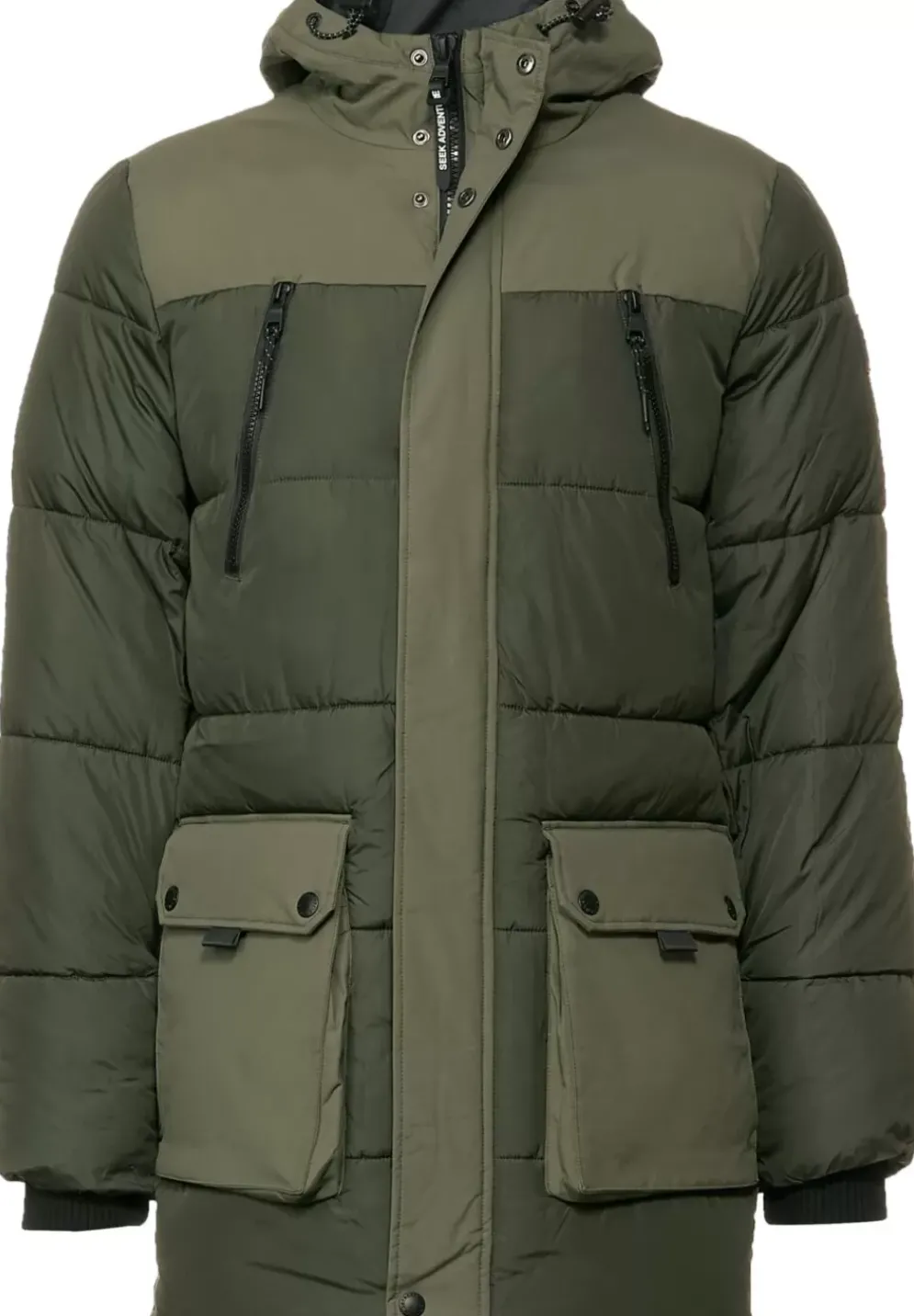 Longjacke Mit 2-Wege Zipper