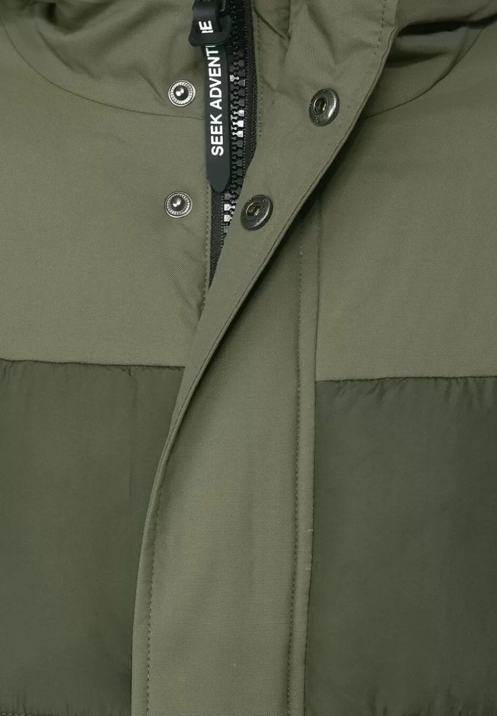 Longjacke Mit 2-Wege Zipper