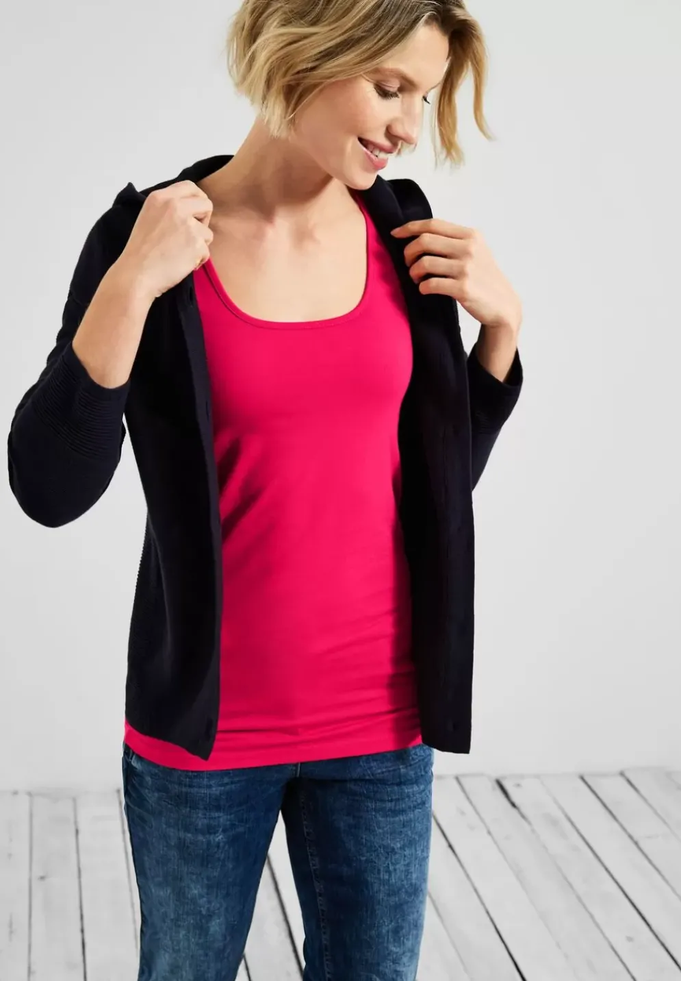 Longtop In Unifarbe