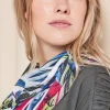 Loopschal Mit Blumenprint