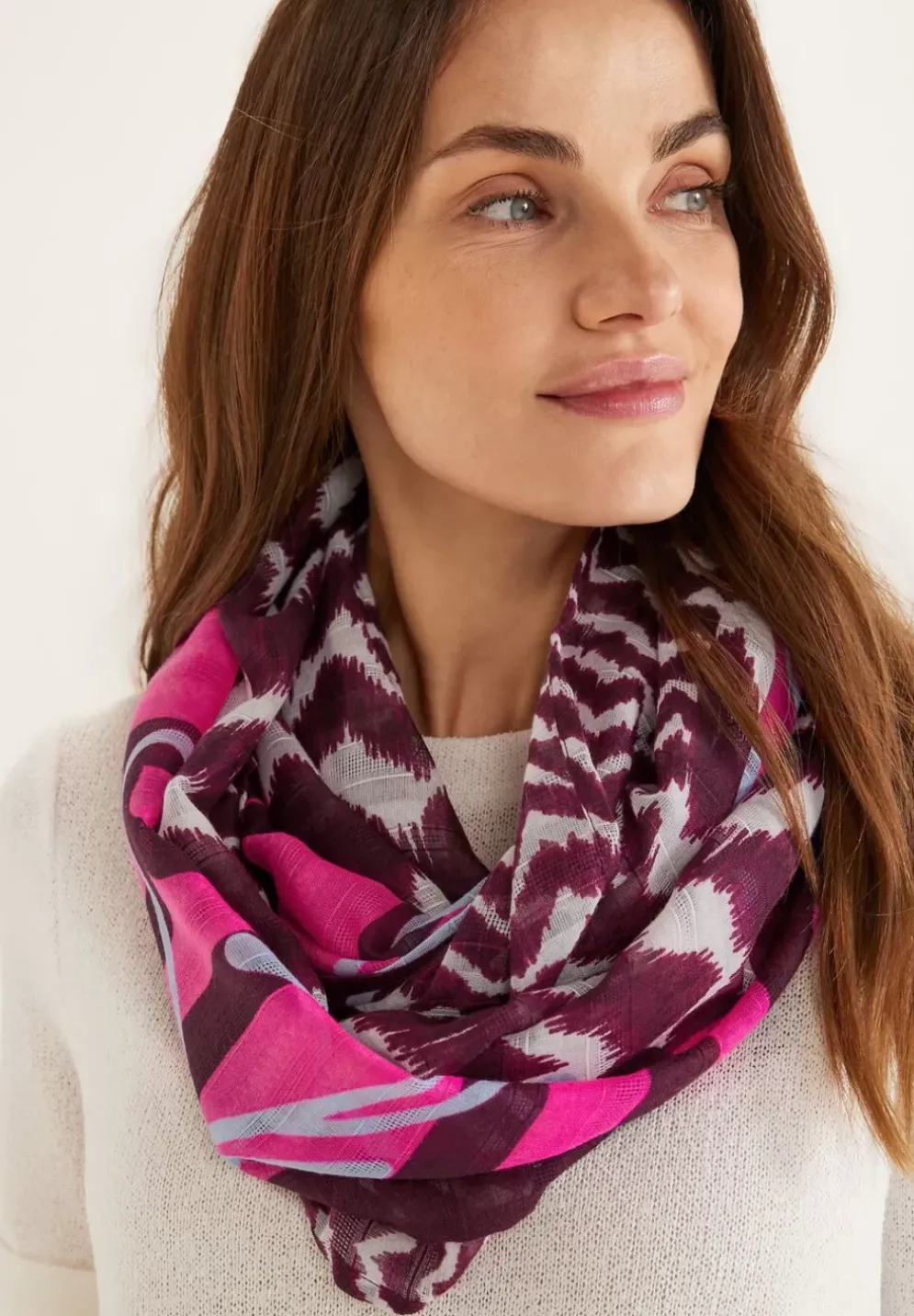 Loopschal Mit Print