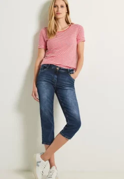 Loose Fit 3/4 Jeans