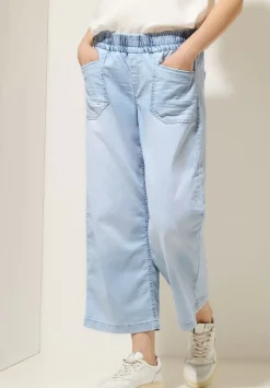 Loose Fit Culotte Jeans