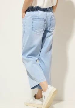 Loose Fit Culotte Jeans