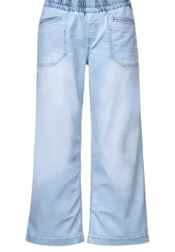 Loose Fit Culotte Jeans