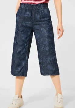 Loose Fit Denim-Culotte