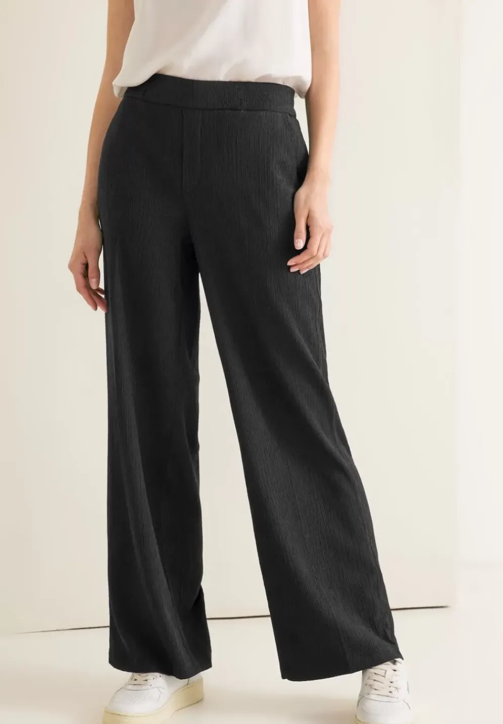 Loose Fit Hose Mit Crincle