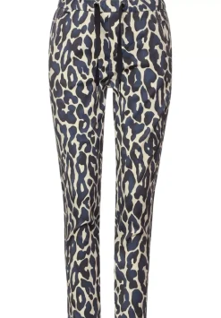 Loose Fit Hose Mit Leo Print