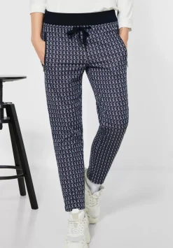 Loose Fit Hose Mit Muster