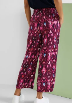 Loose Fit Hose Mit Print