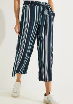 Loose Fit Hose Mit Streifen