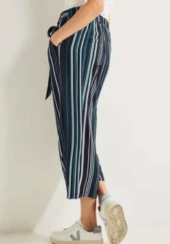 Loose Fit Hose Mit Streifen