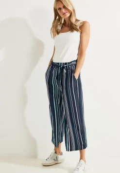 Loose Fit Hose Mit Streifen