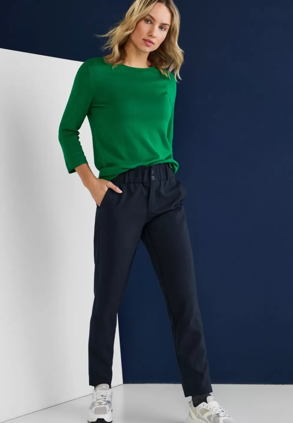 Loose Fit Hose Mit Stretch