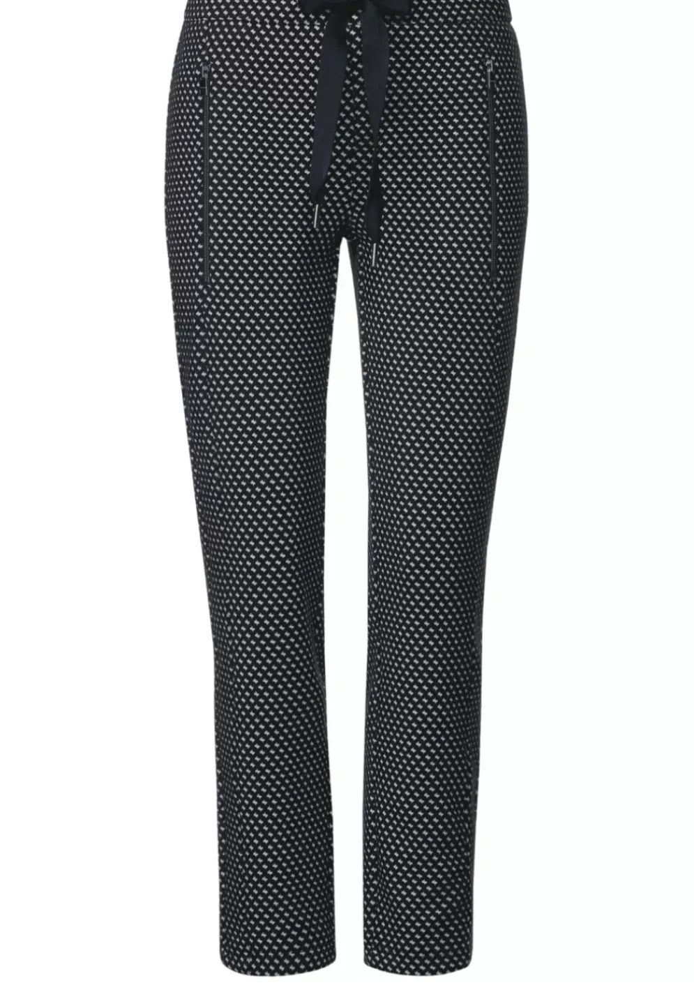 Loose Fit Jacquard Hose