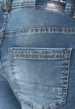 Loose Fit Jeans In 7/8