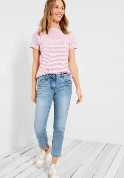 Loose Fit Jeans In 7/8