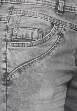 Loose Fit Jeans In 3/4-Lange