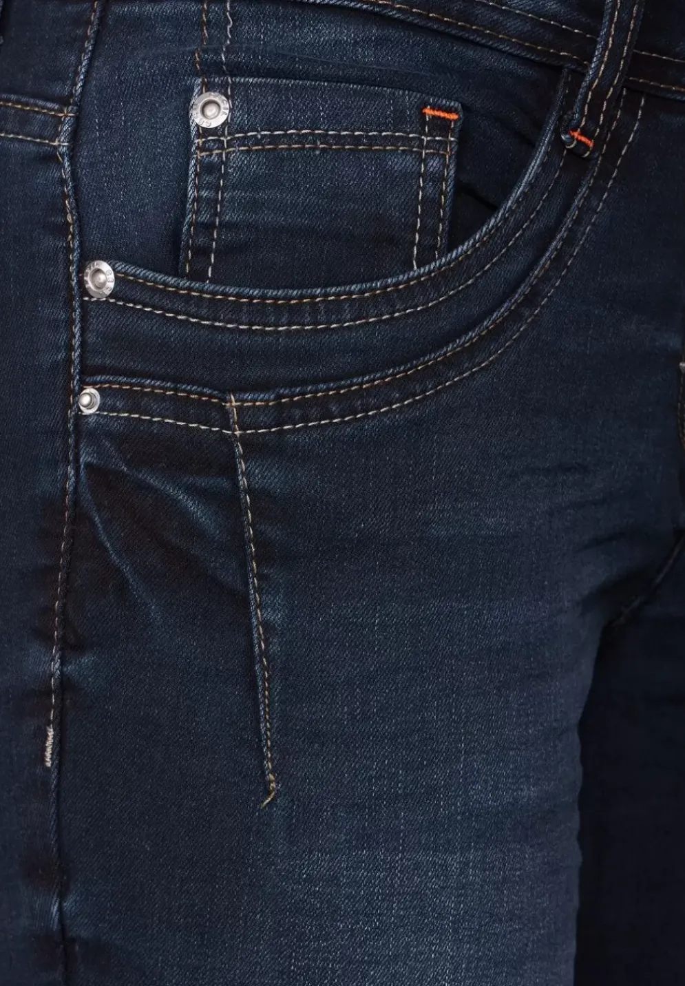 Loose Fit Jeans In 3/4-Lange