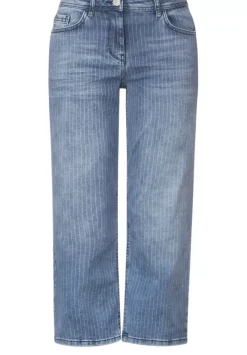 Loose Fit Jeans In 3/4-Lange