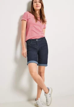 Loose Fit Jeansshorts